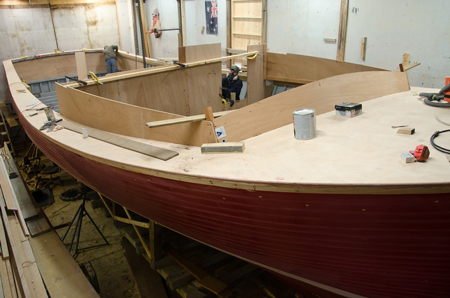 lobster sailboat build