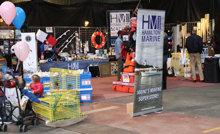 Hamilton Marine booth