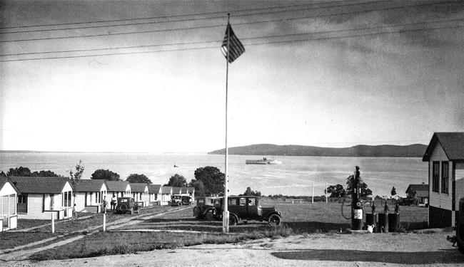 Camps on Belfast Harbor